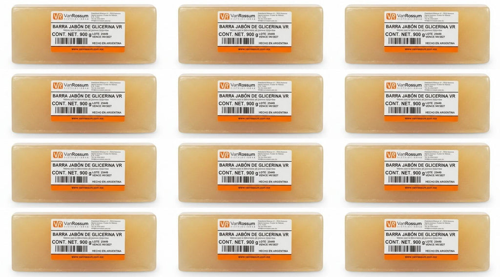 Jabón De Glicerina x 900 grs (Base para moldear)