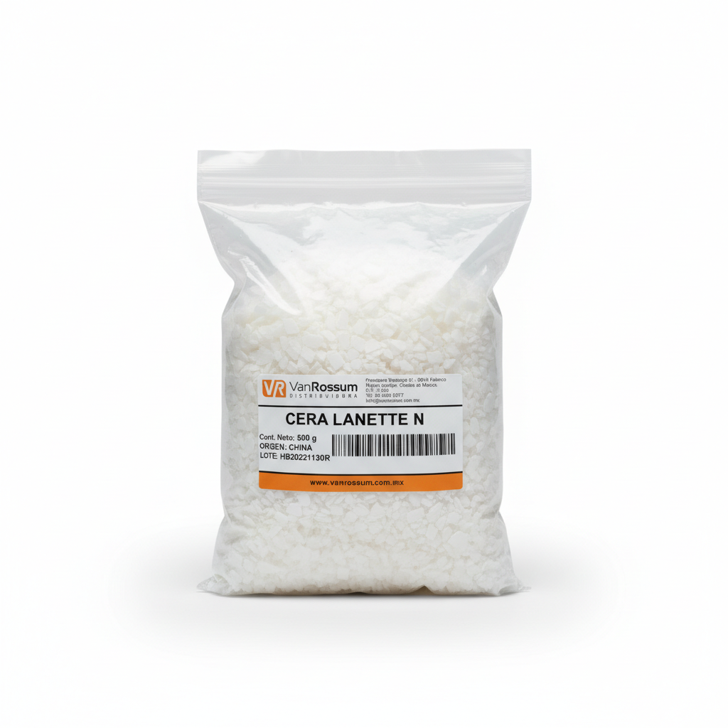 VRCER N (Contratipo Cera Lanette N) - Cetyl Stearyl Alcohol y Sodium Cetyl Stearyl Sulfate