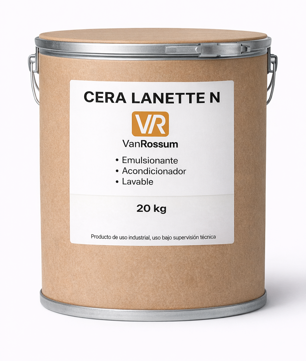VRCER N (Contratipo Cera Lanette N) - Cetyl Stearyl Alcohol y Sodium Cetyl Stearyl Sulfate
