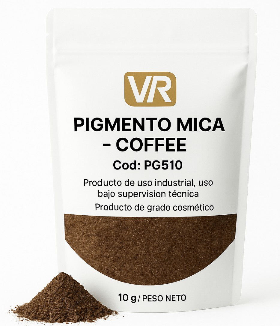 Pigmento mica coffee