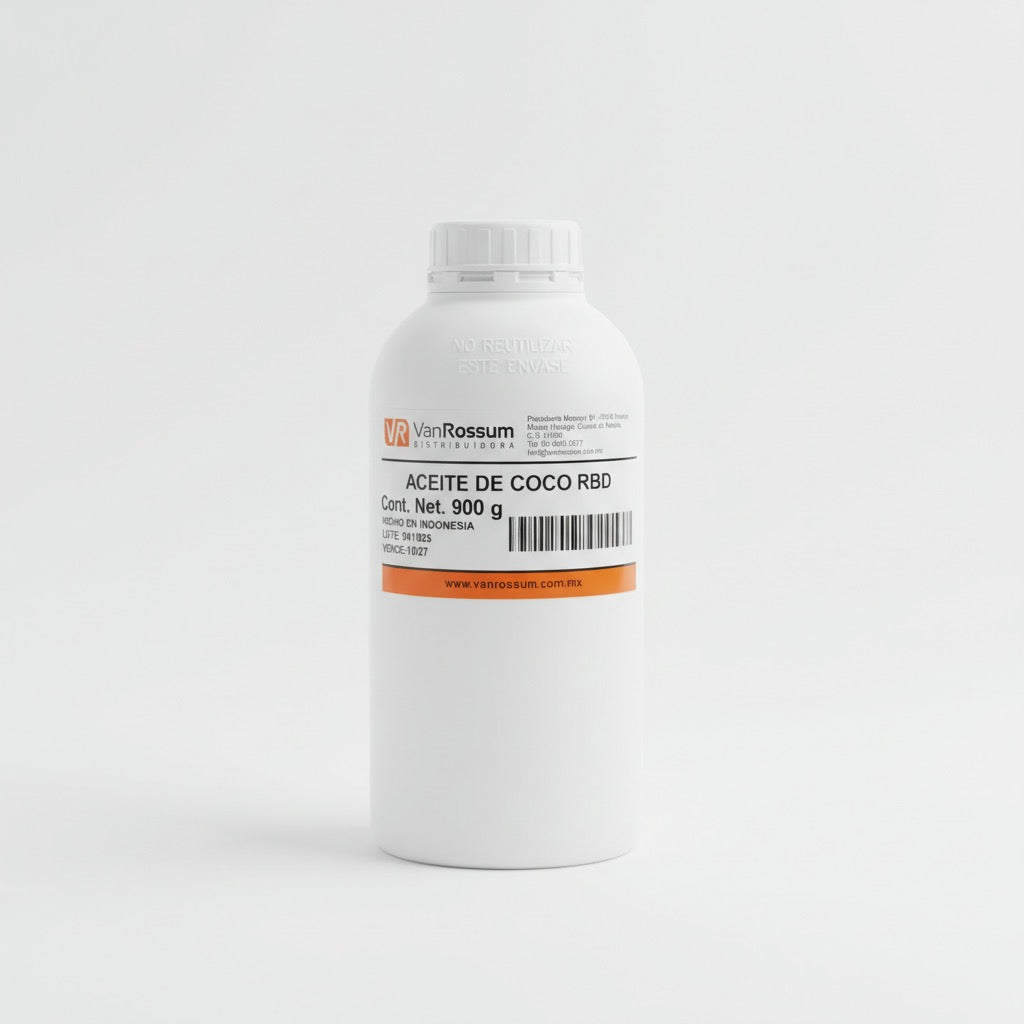 Aceite De Coco RBD (sin aroma ni sabor)