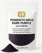 Pigmento mica dark purple