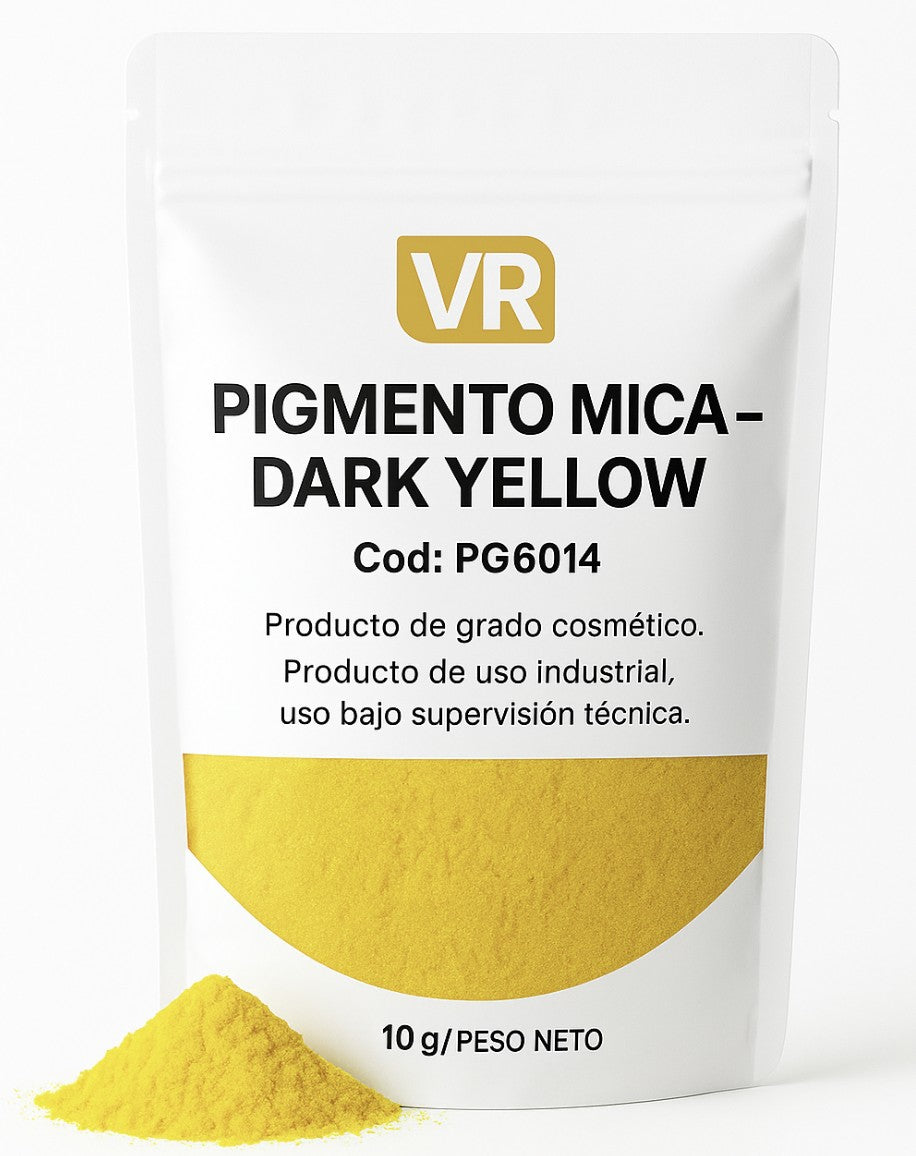 Pigmento mica dark yellow