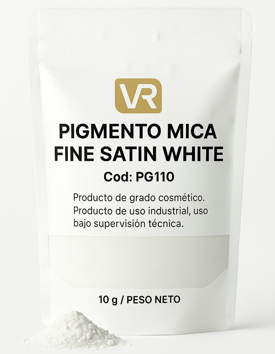 Pigmento mica fine satin white
