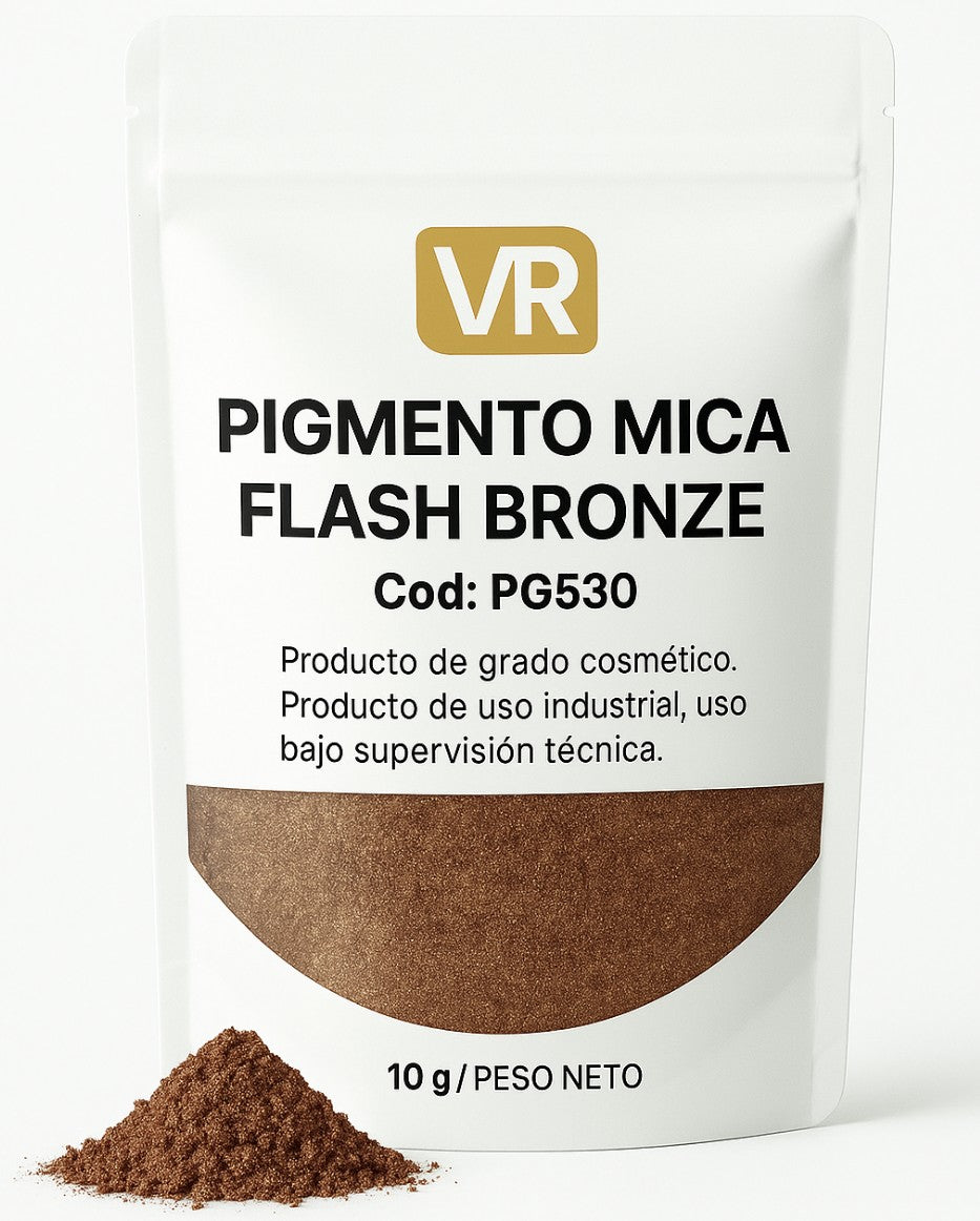 Pigmento mica flash bronze
