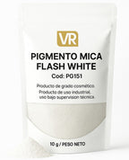 Pigmento mica flash white
