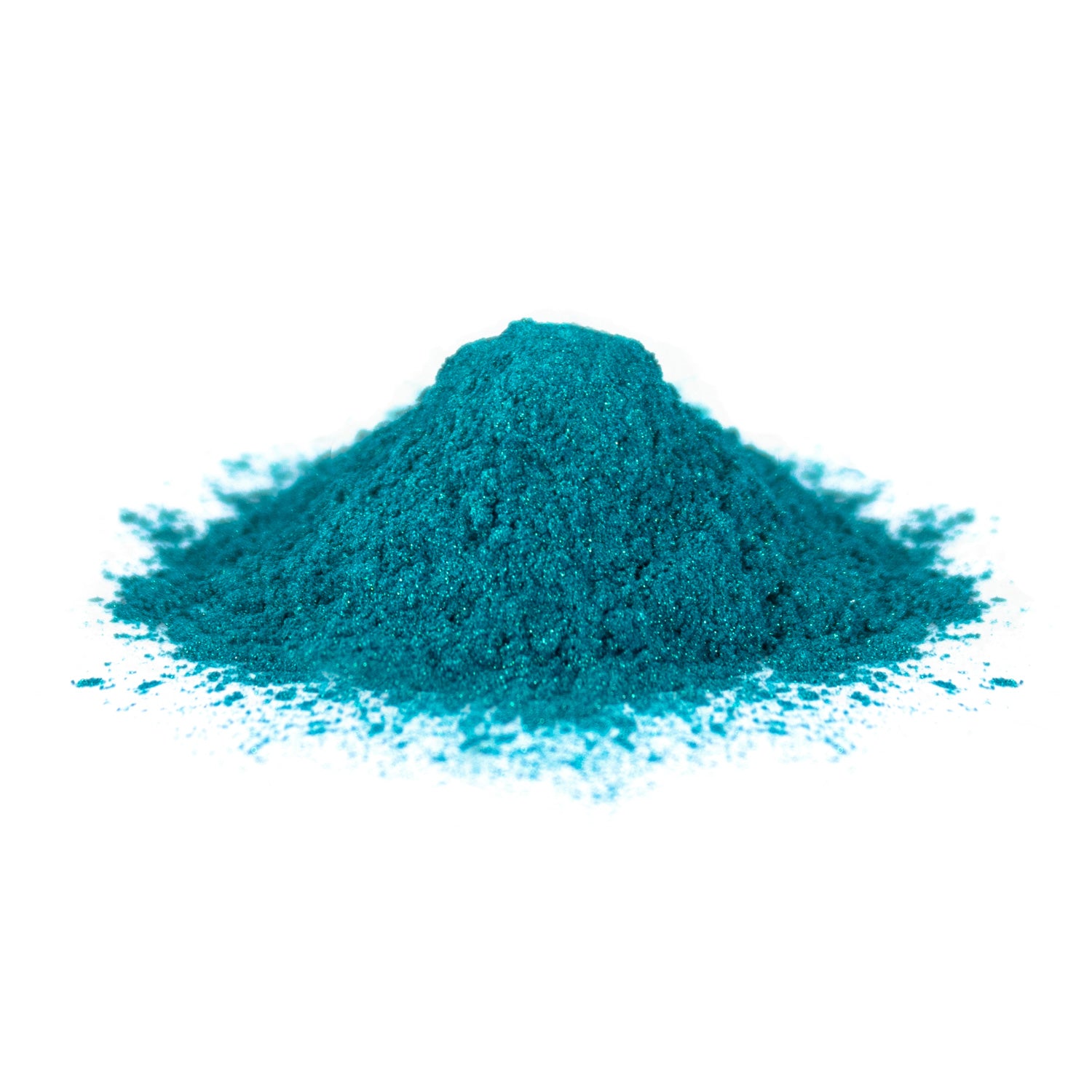 Pigmento mica peacok green