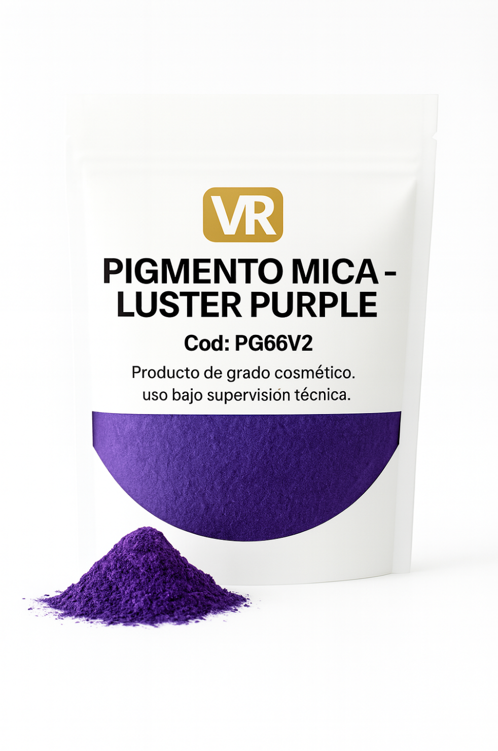 Pigmento mica luster purple