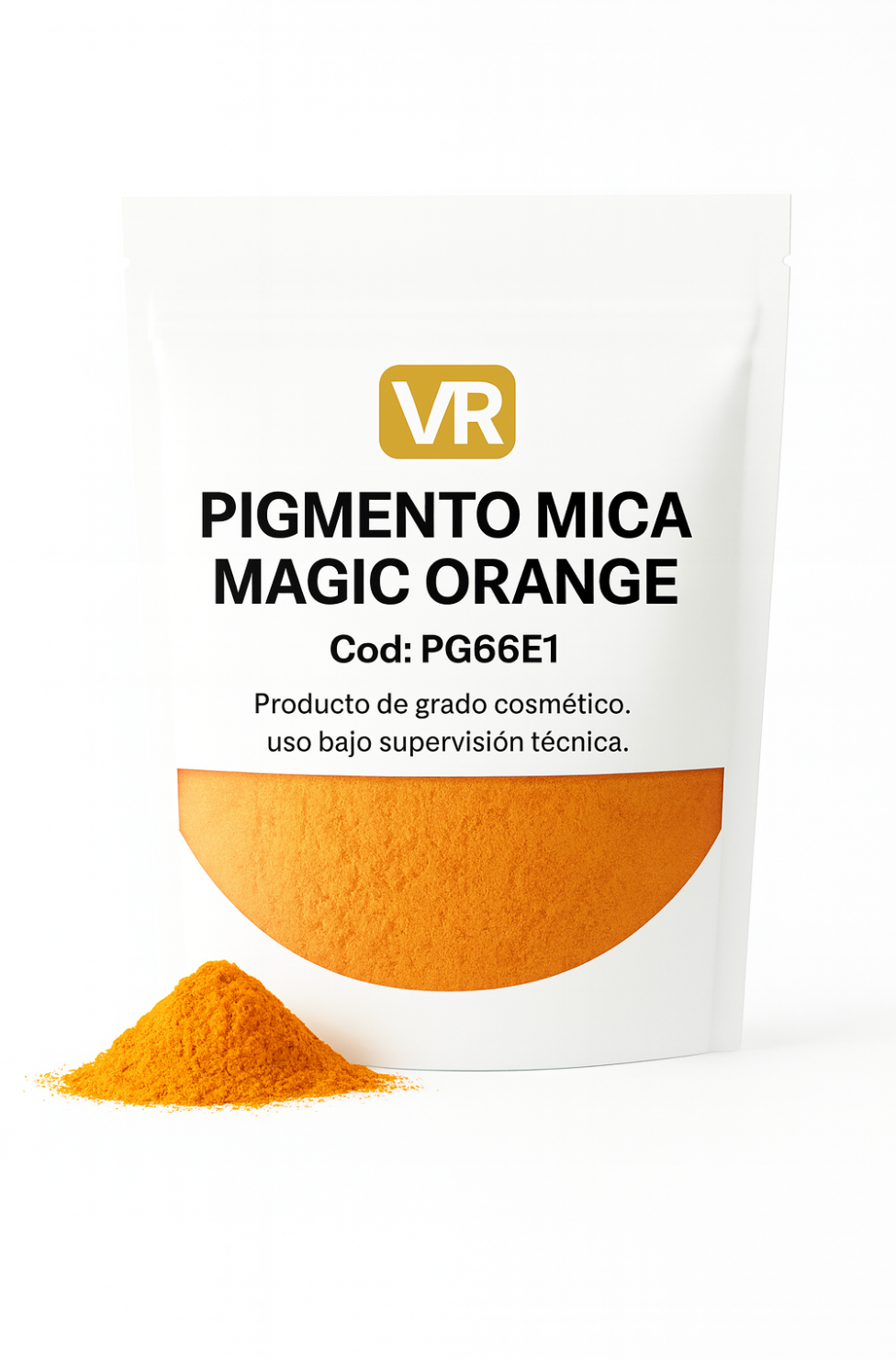 Pigmento mica magic orange