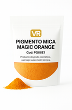 Pigmento mica magic orange