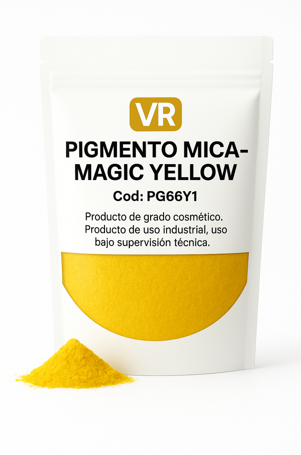 Pigmento mica magic yellow