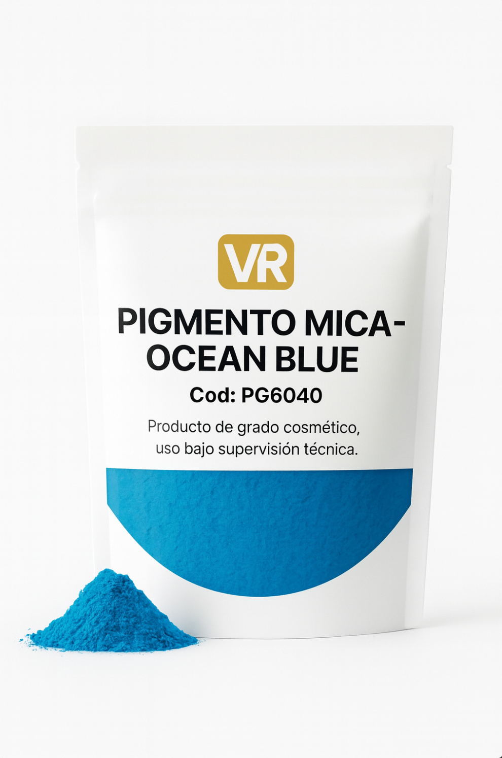 Pigmento mica ocean blue