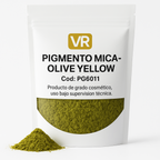 Pigmento mica olive yellow