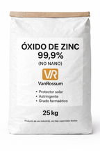 Óxido De Zinc 99.9% - No Nano - Grado Cosmético