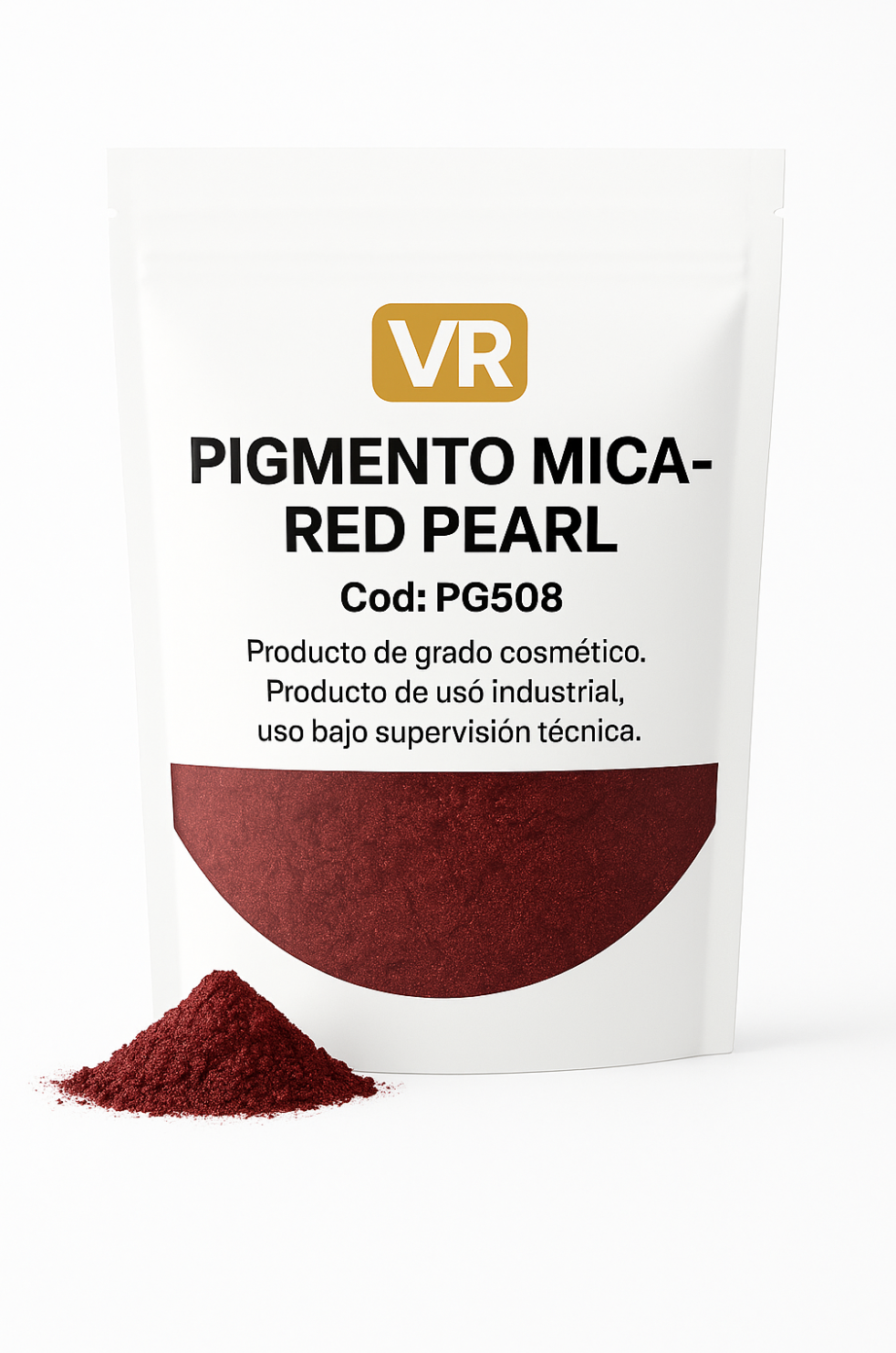 Pigmento mica red pearl