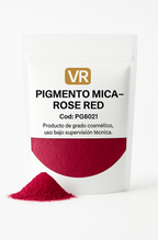 Pigmento mica rose red