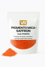 Pigmento mica saffron
