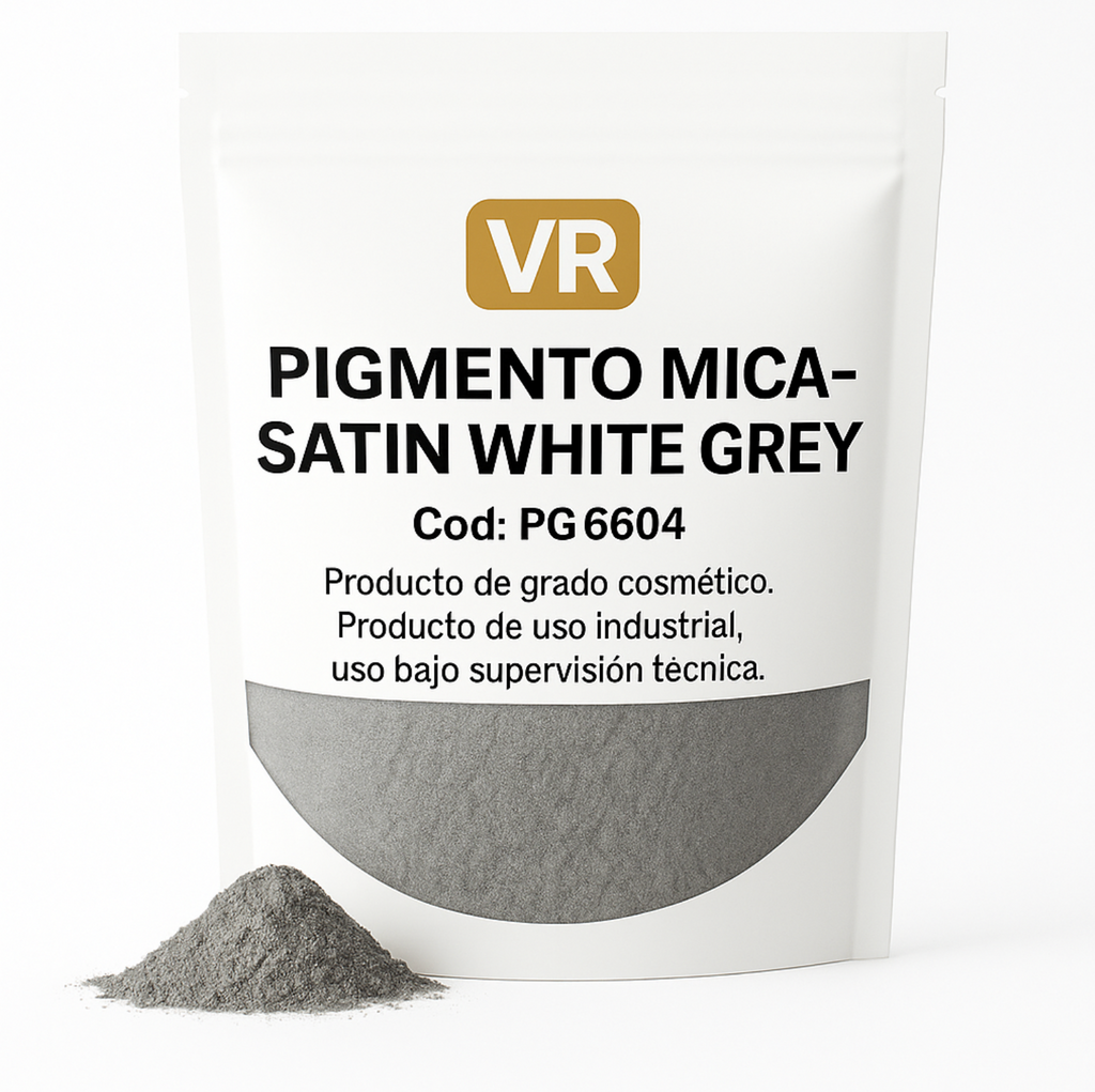 Pigmento mica satin white grey