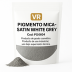 Pigmento mica satin white grey