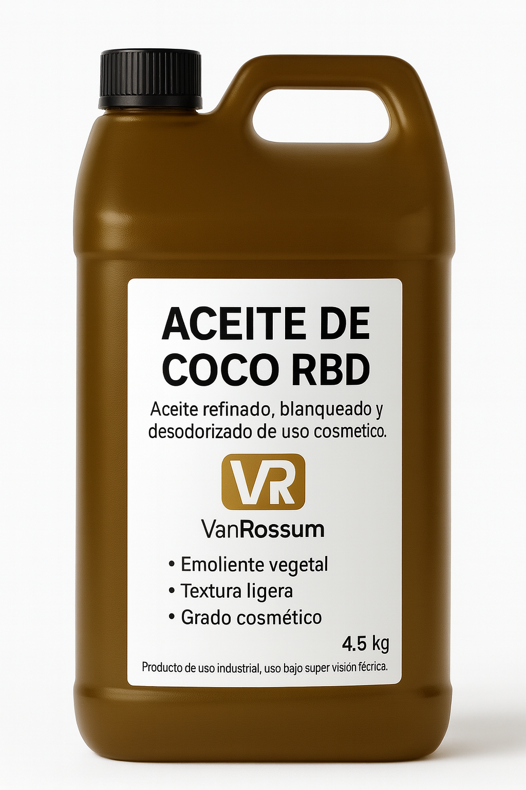 Aceite De Coco RBD (sin aroma ni sabor)