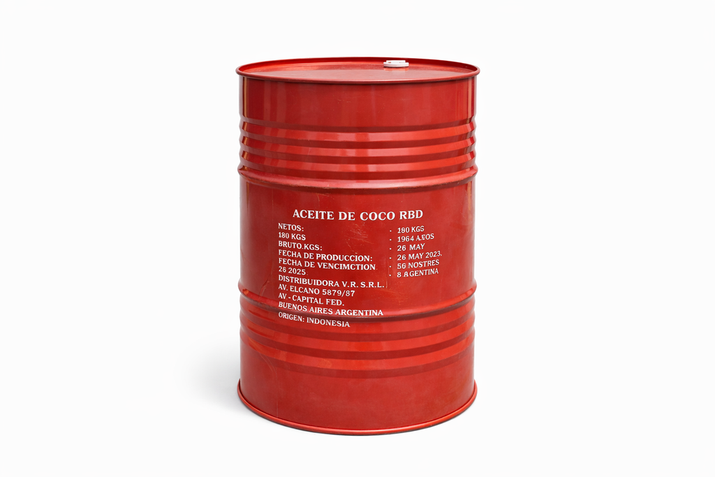 Aceite De Coco RBD (sin aroma ni sabor)