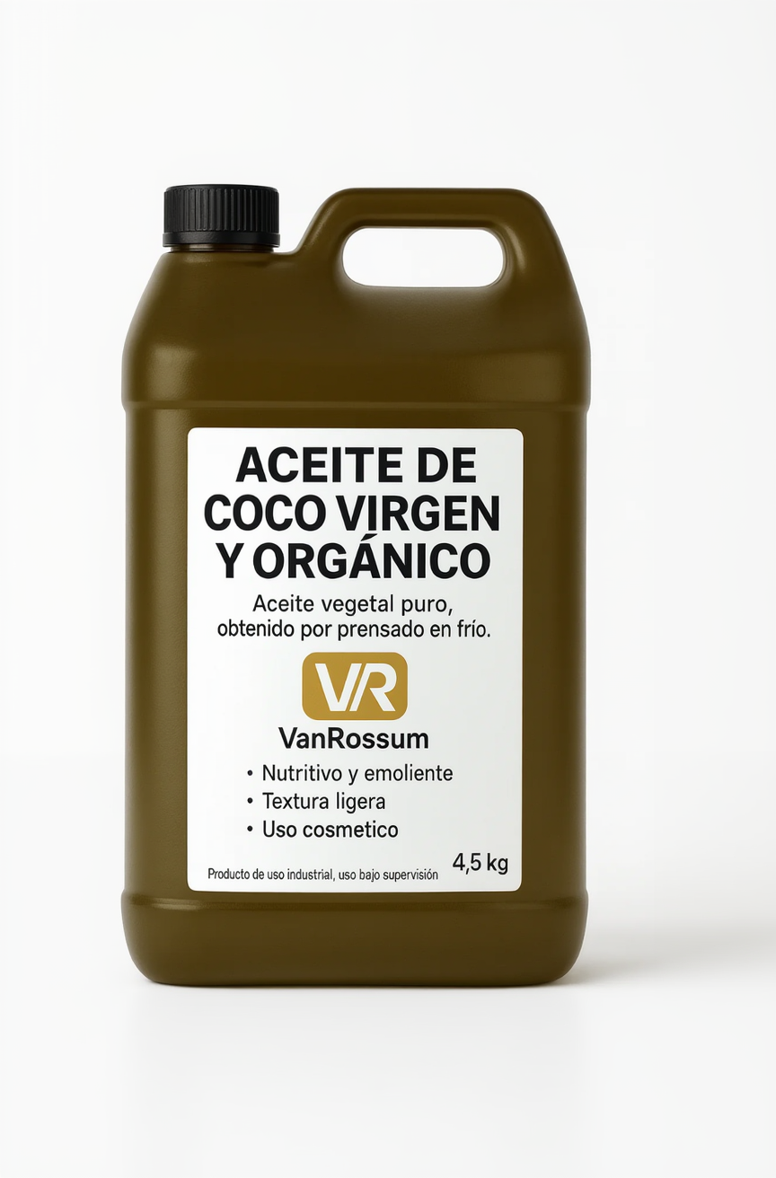 Aceite De Coco Virgen Y Orgánico