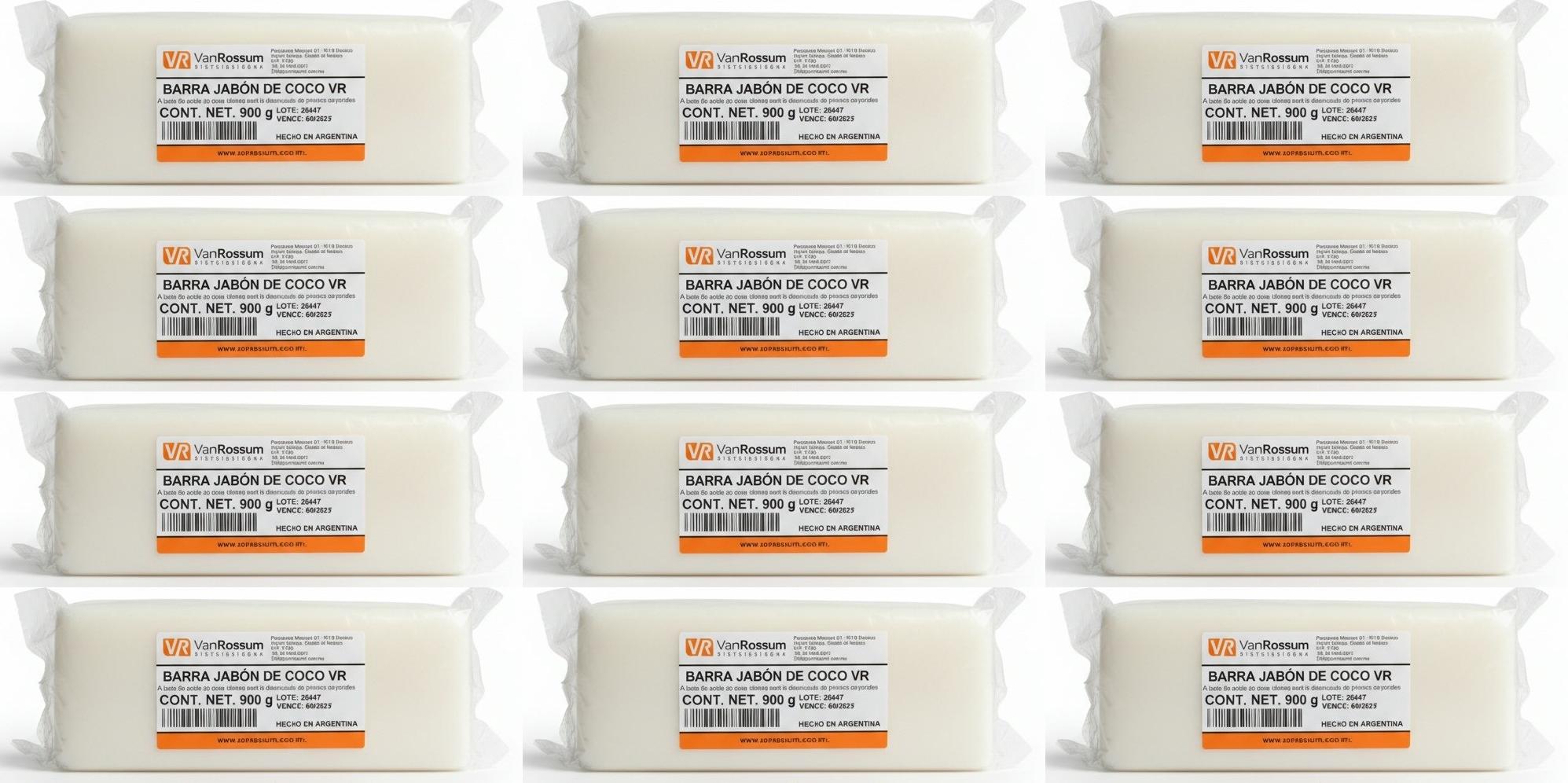 Jabón De Coco x 900 grs (Base para moldear)