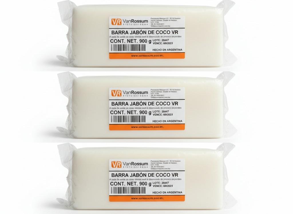 Jabón De Coco x 900 grs (Base para moldear)